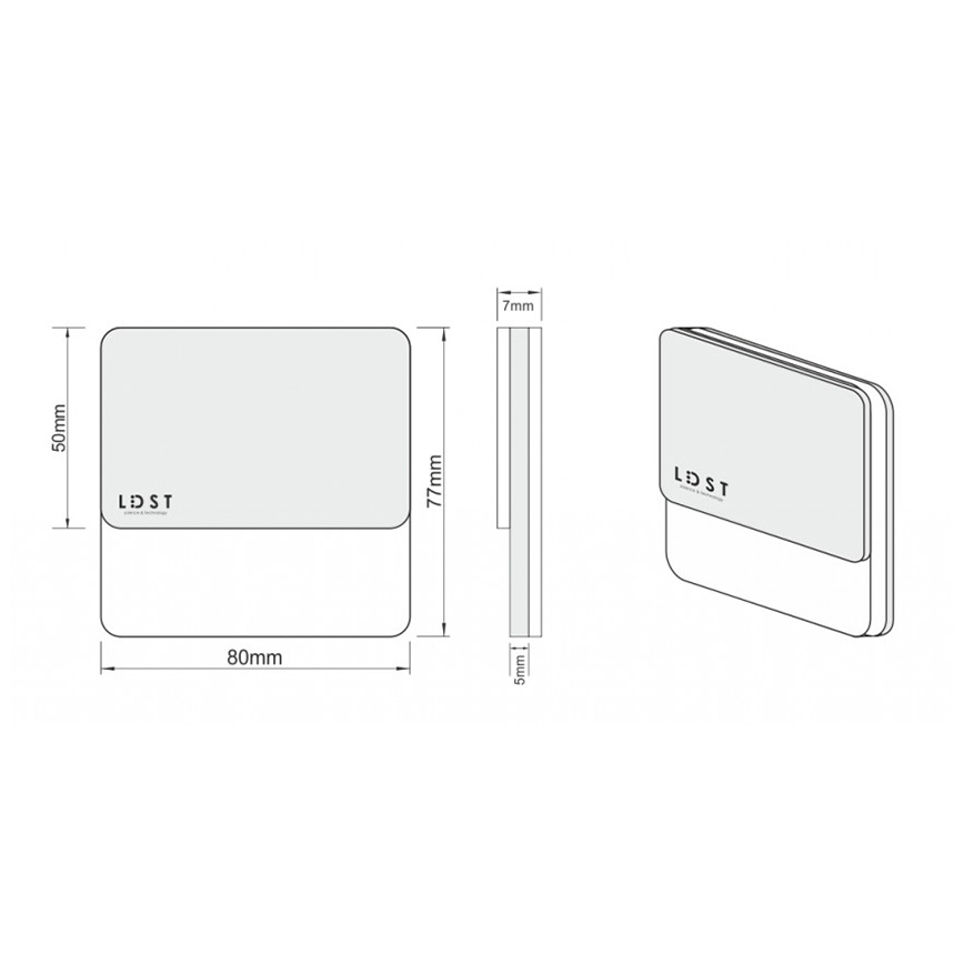 LDST DA-01-SC-BC5 - scara de iluminat DAISY 5xLED/1,2W/230V