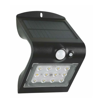 LED Aplică perete solară LED/1,5W IP65