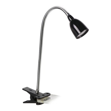 LED lampa de masa cu clips LED/2,5W/230V negru