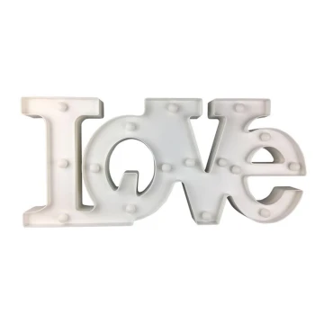 LED Lampă decorativă LOVE LED/2xAA