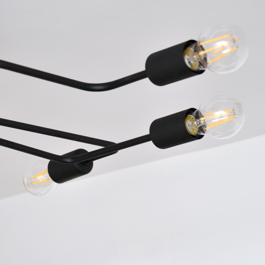 LED Lustră aplicată TUBE 6xE27/60W/230V