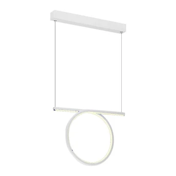 LED Lustră pe cablu LOOP LED/20W/230V alb