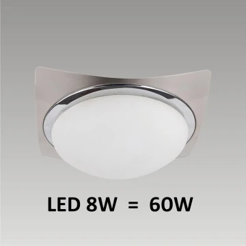 LED Plafoniera LENS 1xLED/8W 170mm