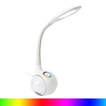 LED RGB Lampă de masă dimmabilă LED/7W/230V alb