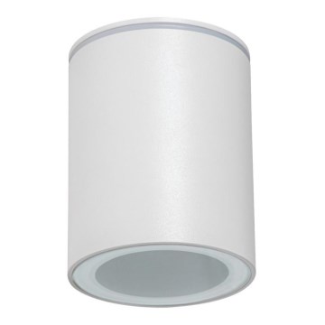 LED Spot de exterior AQILO 1xGU10/7W/230V IP65 alb Kanlux 33360