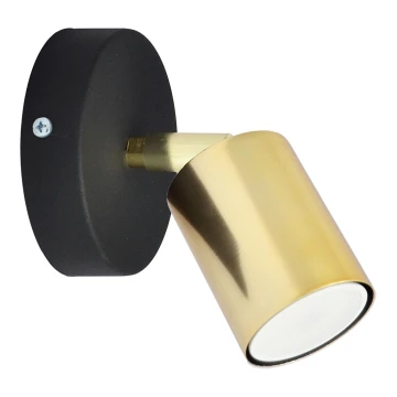 LED Spot de perete TUNE 1xGU10/4,8W/230V auriu/negru