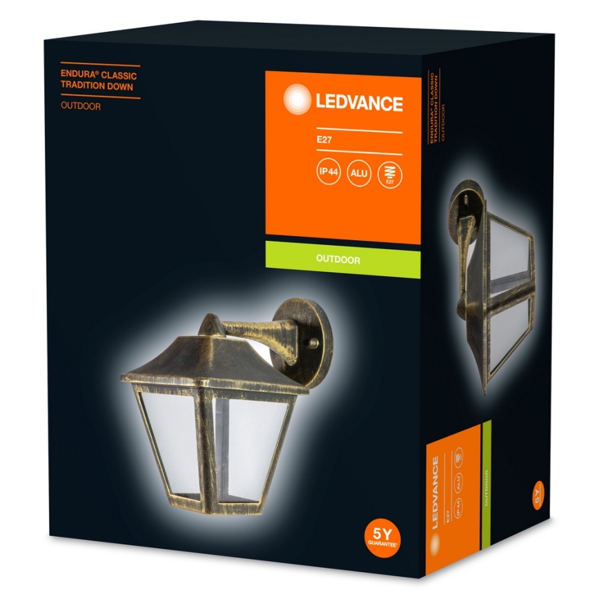 Ledvance - Aplică perete exterior ENDURA 1xE27/60W/230V IP44