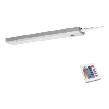 Ledvance - LED RGB Lampă design minimalist dimmabilă SLIM LED/8W/230V + Telecomandă