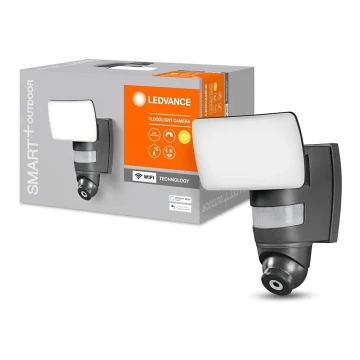 Ledvance - Spot LED cu senzor și cameră SMART + LED/24W/230V IP44 Wi-Fi