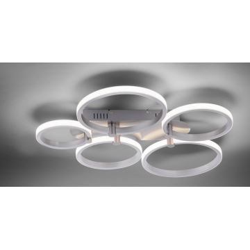 Leuchten Direkt - Lustră aplicată LED JOHANNA 2xLED/11,5W/230V+2xLED/9W+1xLED/7W