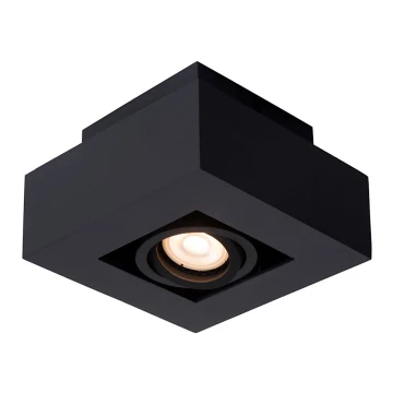 Lucide 09119/06/30 - Lampă de masă LED XIRAX 1xGU10/5W/230V negru