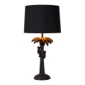 Lucide 10505/81/30 - Lampă de masă COCONUT 1xE27/40W/230V negru