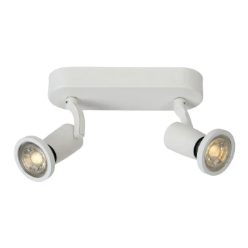 Lucide 11903/10/31 - Lampa spot LED JASTER-LED 2xGU10/5W/230V alba