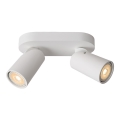 Lucide 23954/11/31 - Lampă spot XYRUS 2xGU10/5W/230V alb