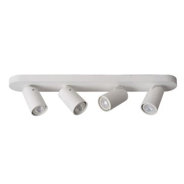 Lucide 23954/21/31 - Lampă spot XYRUS 4xGU10/5W/230V alb