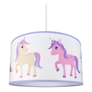 Lustră copii pe cablu PONY/UNICORN  1xE27/60W/230V