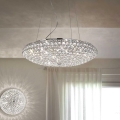 Lustră de cristal pe cablu Ideal Lux KING 12×G9/40W/230V