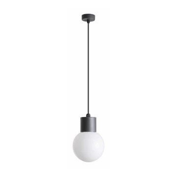 Lustră de exterior pe cablu FARO 74427C-01 MOON 1xE27/15W/230V IP44