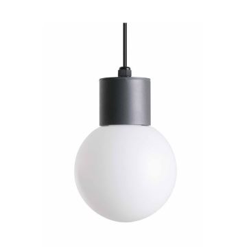 Lustră de exterior pe cablu FARO 74427C-01 MOON 1xE27/15W/230V IP44