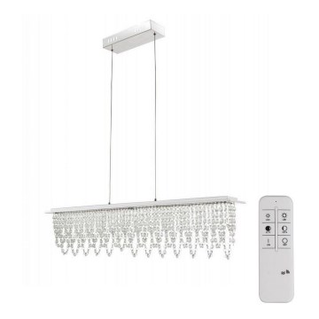 Lustră LED de cristal dimabilă pe cablu Globo 68405-24H SCALA LED/24W/230V + telecomandă