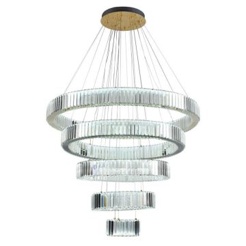 Lustră LED de cristal dimabilă pe cablu LED/195W/230V 3000-6500K + telecomandă