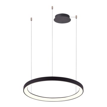 Lustră LED dimabilă pe cablu Azzardo AZ5016 AGNES LED/38W/230V d. 48 cm negru