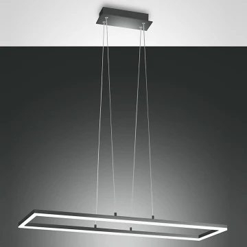 Lustră LED dimabilă pe cablu BARD LED/52W/230V 4000K antracit Fabas Luce 3394-43-282