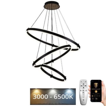 Lustră LED dimabilă pe cablu LED/250W/230V 3000-6500K + telecomandă