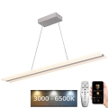 Lustră LED dimabilă pe cablu LED/40W/230V 3000-6500K alb + telecomandă