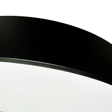 Lustră LED dimabilă pe cablu LED/50W/230V 3000-6500K negru + telecomandă