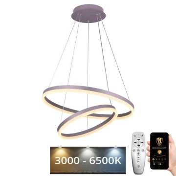 Lustră LED dimabilă pe cablu LED/70W/230V 3000-6500K + telecomandă