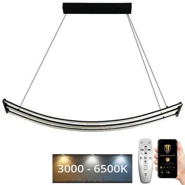 Lustră LED dimabilă pe cablu LED/70W/230V 3000-6500K + telecomandă