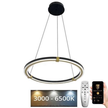 Lustră LED dimabilă pe cablu LED/75W/230V 3000-6500K + telecomandă