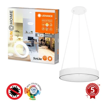 Lustră LED dimabilă pe cablu Ledvance SUN@HOME CIRCULAR LED/18,5W/230V Wi-Fi