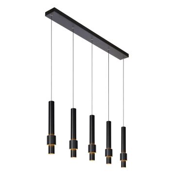 Lustră LED dimabilă pe cablu Lucide 24402/30/30 MARGARY 5xLED/4,2W/230V negru