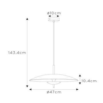 Lustră LED dimabilă pe cablu Lucide 30461/09/30 VULCAN LED/9W/230V negru