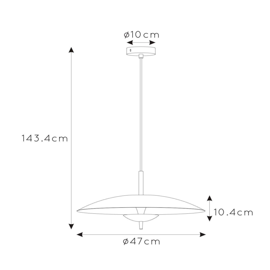 Lustră LED dimabilă pe cablu Lucide 30461/09/30 VULCAN LED/9W/230V negru