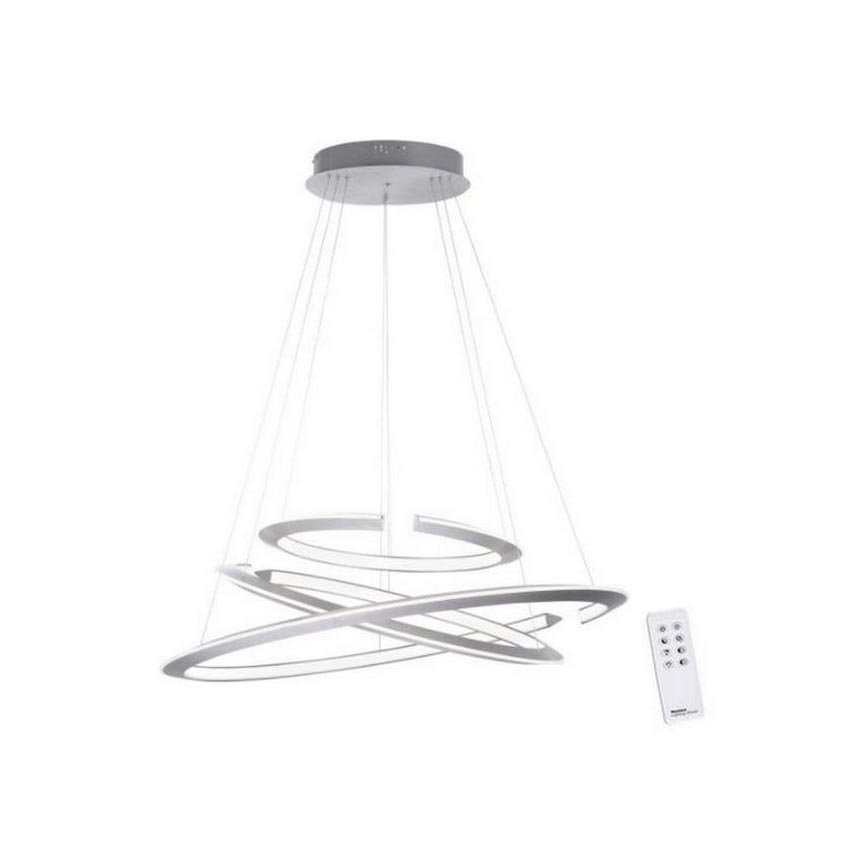 Lustră LED dimabilă pe cablu Paul Neuhaus 2493-55 ALESSA 3xLED/38W/230V + telecomandă