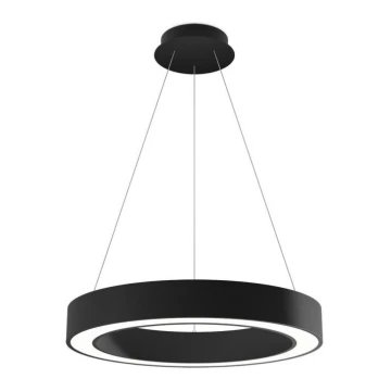 Lustră LED dimabilă pe cablu SATURN LED/50W/230V 3000K/4000K negru LED2