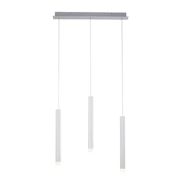 Lustră LED pe cablu BRUNO 3xLED/4,8W/230V albă Leuchten Direkt 15203-95