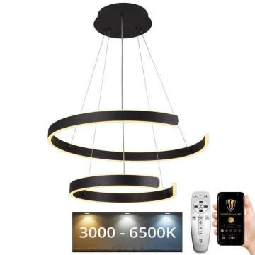 Lustră LED pe cablu dimabilă LED/120W/230V 3000-6500K + telecomandă