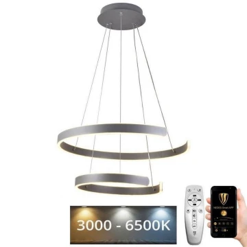 Lustră LED pe cablu dimabilă LED/120W/230V 3000-6500K + telecomandă