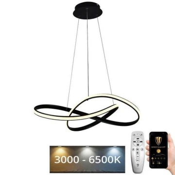 Lustră LED pe cablu dimabilă LED/70W/230V 3000-6500K + telecomandă