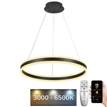 Lustră LED pe cablu dimabilă LED/85W/230V 3000-6500K + telecomandă