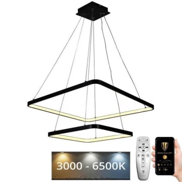 Lustră LED pe cablu dimabilă LED/90W/230V 3000-6500K + telecomandă