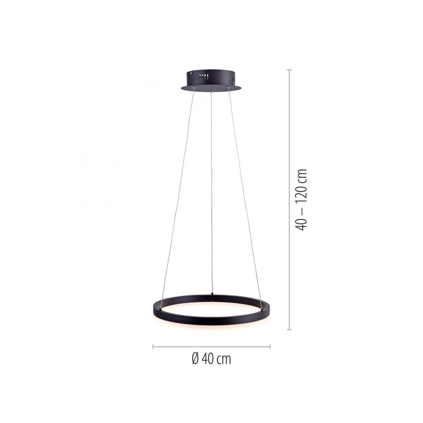 Lustră LED pe cablu dimabilă TITUS LED/28W/230V Paul Neuhaus 2381-13