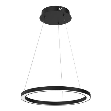 Lustră LED pe cablu GALAXIA LED/26W/230V neagră