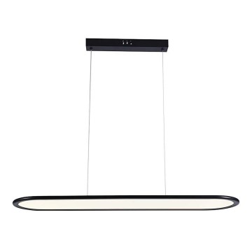 Lustră LED pe cablu LED/24W/230V 3000K negru