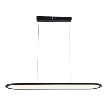 Lustră LED pe cablu LED/24W/230V 4000K negru