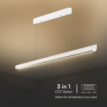 Lustră LED pe cablu LED/36W/230V 3000/4000/6400K alb